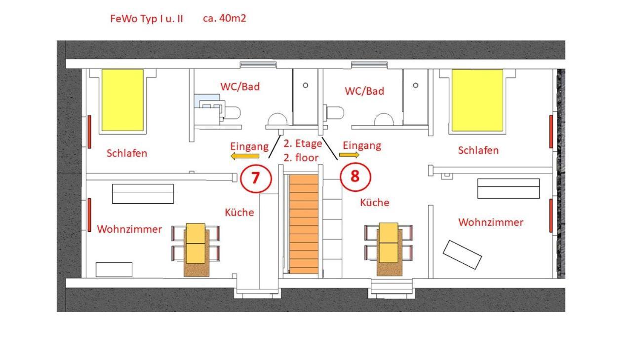 Pension Zur Schmiede ไอน์รัวห์ ภายนอก รูปภาพ